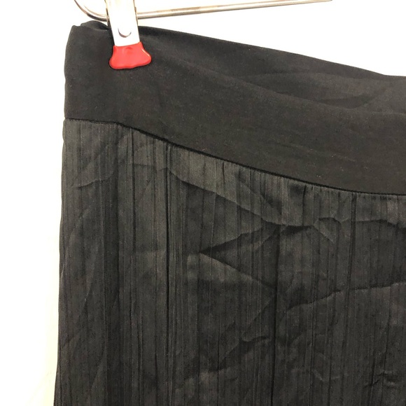 Maeve Anthropologie maxi skirt wrap style  black ruffle detail New With Tag S - Picture 4 of 11